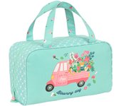 Neceser Escolar Glow Lab Pepa Verde 31 x 14 x 19 cm