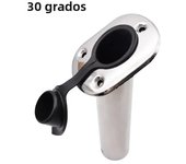 1X 15 / 30 / 90 Degree Stainless Steel Flush Mount Fishing Rod Holder boat rod holders For marine boat yacht accessories