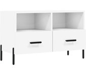 vidaXL Mueble para TV madera contrachapada 80x36x50 cm, Mueble de Salon, Mueble TV, Mueble TV salon, Mesa de TV, Mueble tele