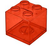 Caja de Ahorro de Dinero en Bloques de Construcción Transparente de Plástico Estuche de Almacenamiento de Monedas Juguete para Niños Regalo de Cambio