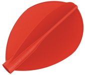 Plumas Flights 8 Flights Pear Red Set 3 Unit.  400024Dardos,Plumas,Plumas 8 Flights