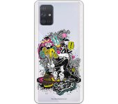 Funda original compatible con Samsung Galaxy A71 - Sylvestre y Piolin Crush