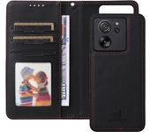 2 in 1 Detachable Wallet Magnetic Leather Case for Xiaomi 13T Poco X6 M6 Pro Redmi A3 13C 12 12C Note 13 12 Pro Clasp Flip Case