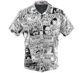Franky’s Shirt One Piece Button Up Hawaiian Shirt Men's Japanese Casual Shirt Summer Wear