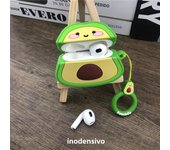 Cute Avocado Case For Airpods 1/2/3/Pro Soft Silicone Cases For Apple Airpods2 Bluetooth Earphone Cover Lovely Fruit Food Shell