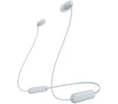 Sony - WI-C100 Auriculares Inalámbrico Dentro de oído Llamadas/Música Bluetooth Blanco WIC100W