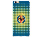 Funda original compatible con iPhone 6 Plus - 6S Plus | Villarreal escudo fondo trama | TPU MATE
