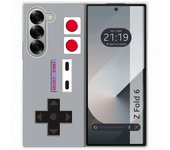 Tumundosmartphone Funda Carcasa Dura para Samsung Galaxy Z Fold 6 5G diseño Consola Dibujos