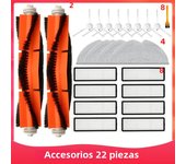 For Xiaomi Mijia 1C / STYTJ01ZHM T1 Dreame F9 Robot Vacuum Cleaner Hepa Filter Main Side Brush Mop Cloth Spare Part Accessories