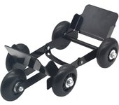 Motorcycle Moving Trailer  Multipurpose for Motorbike Auto Electric Bike Flat Tire Trolley Tire Deflation Carrier  26cmx15.5cm