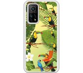 Funda compatible con Xiaomi Mi 10T/Mi 10T Pro - Tucanes fondo Verde