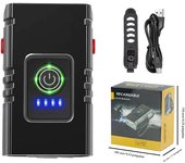 Bike Light Headlight T6 Bicycle Flashlight 1000LM LED USB Rechargeable Torch Aluminum Alloy Cycling High Beam Low Accessories