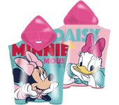 Arditex - Poncho Intantil de Microfibra con Capucha de 55x55cm de diferentes estampados, Minnie, Mickey, Stitch, Unicornio, Batman, Ariel, Spiderman .... ideal para playa, piscinas...