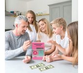 Alcancía electrónica, mini cajero automático, contraseña, dinero en efectivo, caja de ahorro de monedas para niños, caja de seguridad con dibujos animados, regalo perfecto de juguete para niños y niñas