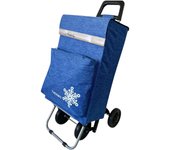 Carro de la Compra con 4 Ruedas ANDELY, Bolsa Térmica Exterior, Diseño Moderno - Capacidad 40L
