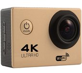 Cámara de acción Pro Xtreme 4K: cámara de video impermeable Ultra HD con Wi-Fi, lente gran angular de 170°, estabilización de imagen, múltiples opciones de montaje: cámara submarina perfecta para hacer snorkel