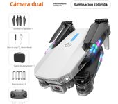 2024 E88D E99D RC Drone 4K Professinal Colorful Light With 1080P Wide Angle HD Camera WIFI FPV Quadcopter Height Hold Gift Toy