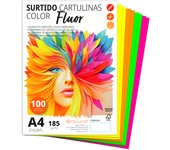Cartulina de Colores, Cartulina A4 Colores Intensos, Hojas de Colores 180gr para Manualidades, Imprimir tus Documentos y Diseños Creativos, Folios de Colores A4 · m-office (250 hojas, Verde claro pastel)