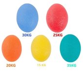 Silicone Hand Grip Ball Egg Men Women Gym Fitness Finger Heavy Exerciser Strength Muscle Recovery Gripper Trainer