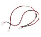Zebra - CBL-DC-393A1-02 cable de transmisión Negro, Rojo 1 m CBL-DC-393A1-02