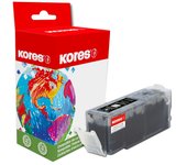 Tinta Kores G1519BK reemplaza Canon CLI-551BKXL, negra