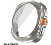 Change To Ultra Case for Samsung Galaxy Watch 7 44mm 40mm Accessories Protective Case + Screen Protector Glass for Galaxy Watch6
