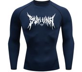Graphic Compression Shirts for Men Athletic Quick Dry Tshirts Tees Tops Gym Workout Running Baselayers Undershirts Rash Guard