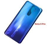 New For Xiaomi Redmi Note8 Note 8 Pro Battery Back Cover 3D Glass Panel For Redmi Note 8 Rear Door Housing Case Adhesive Replace