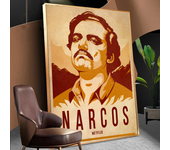 Narcos TV Series Pablo Escobar Anime Posters Sticky Whitepaper Sticker DIY Room Bar Cafe Kawaii Room Decor