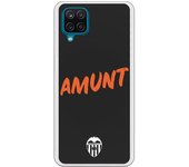 Funda original compatible con Samsung Galaxy A12 5G - Valencia Amunt Negro