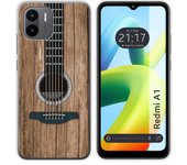 Funda Silicona para Xiaomi Redmi A1 diseño Madera 11 Dibujos