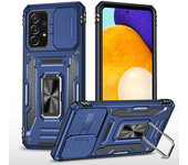 For Samsung Galaxy A55 A35 A32 Case Magnetic Holder Armor Cover Galaxy A12 A13 A22 A23 A71 A52 A72 A82 Slide Camera Lens Cover