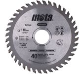Sierra circular widia, 115mm, 40 dientes | Mota Herramientas 39551