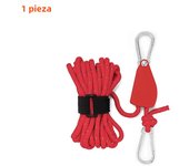 1-10Pcs 4M 4MM Camping Rope Pulley Tensioner Ratchet Hangers Camping Awning Tent Adjustable Wind Rope Pulley Hook Camping Tools
