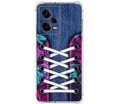 Funda Silicona Antigolpes para Xiaomi Redmi Note 12 Pro 5G diseño Zapatillas 06 Dibujos