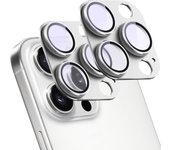 2PCS Tempered Glass Metal Camera Lens Protector Cover for iPhone 16E 16 E 15 Pro Max 14 Plus 13 Mini Protection Desert Gold