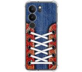 Funda Silicona Antigolpes para Vivo V29 5G diseño Zapatillas 11 Dibujos