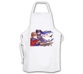 MERCHANDMANIA DELANTAL TALLA ADULTO Unnamed Memory isekai magia bruja anime serie cocina kitchen apron