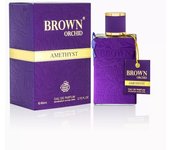 Fragrance World Brown Orchid Amethyst Eau de Parfum Mujer 80 Ml - Perfume Oriental Amaderada