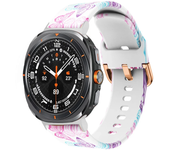 Printing Strap for For Samsung Galaxy Watch 7 Ultrta Replacement Silicone SmartWatch Wristband Bracele correa galaxy watch ultra