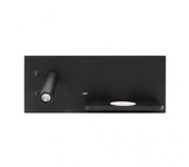 Aplique de Pared FABRILAMP FAB 17136IZ09 | Negro 14x35x14 Cm