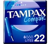 Tampax Compak Lites 22Uds.