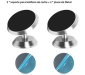 Magnetic Car Phone Holder Mobile Cell Phone Holder Stand Magnet Mount Bracket In Car For iPhone 15 14 13 Pro Max Samsung Xiaomi