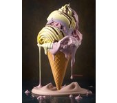 Delicious Street Food Pizza Hamburger Hot Dog Ice Cream Poster Canvas Painting Wall Art Pictures Kitchen Restaurant Home Decor