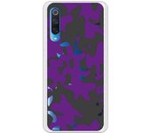 Funda compatible con Xiaomi Mi 9 - Militar Rosa