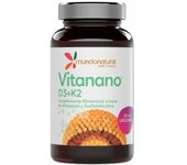 Vitanano D3 K2 Liposomado 30caps Mundonatural