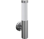vidaXL Lámpara de Pared de Jardín Acero Inoxidable Aplique Con sensor Sí, No
