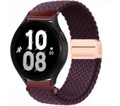 18/20/22mm Braided Loop for Huawei GT 5 Band Magnetic Elastic Wristband Bracelets for Garmin vivoactive 5/4/4S/Fenix6/5 Watch