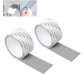 Cinta adhesiva fuerte para reparación de mosquiteros 2024, cinta autoadhesiva para reparación de mosquiteros, cinta para reparación de mosquiteros, cinta para parches de mosquiteros, cinta adhesiva para reparación de ventanas (gris)