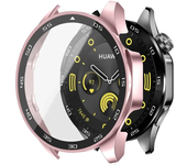 Tempered Glass+PC Case for Huawei Watch GT 4 46mm 41mm / GT4 46 41 mm Smart Watch Accessories Full Cover Protective Hard Cases
